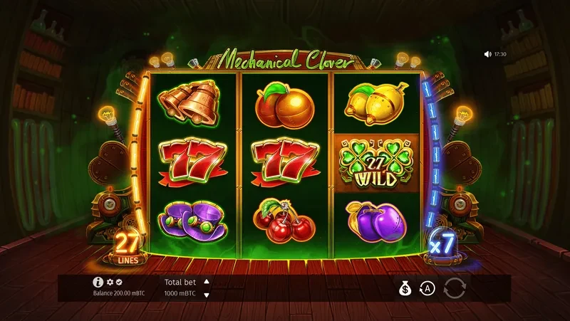 澳门六合Microgaming蒸汽朋克风格老虎机界面